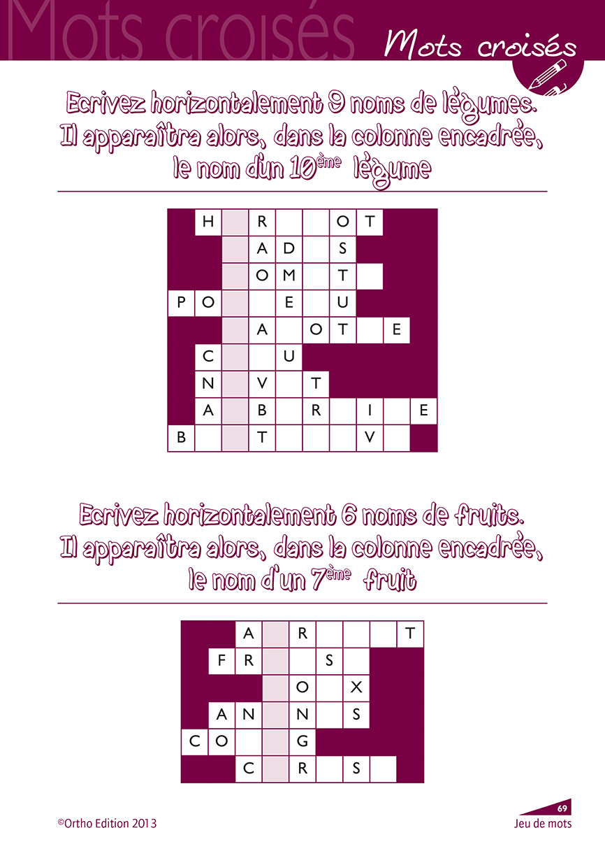 Image sur le produit Jeux de mots pour enfants et adultes (PDF)