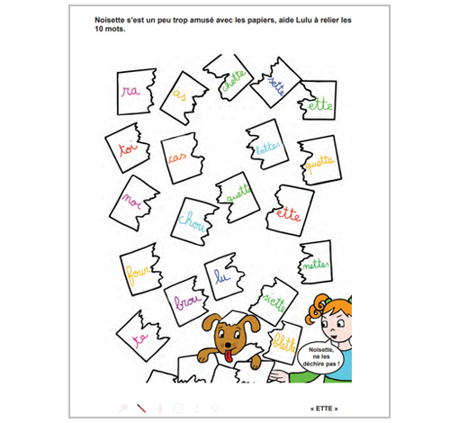 Image sur le produit Lulu et Noisette au pays des mots