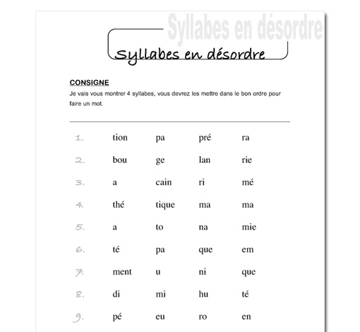 Image sur le produit Supports Verbaux II