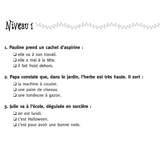 Image sur le produit 300 exercices de compréhension d'inférences logique et pragmatique et de chaînes causales (pdf)