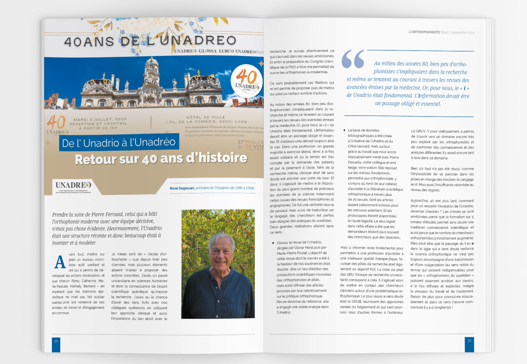 Image sur le produit Abonnement à L'Orthophoniste