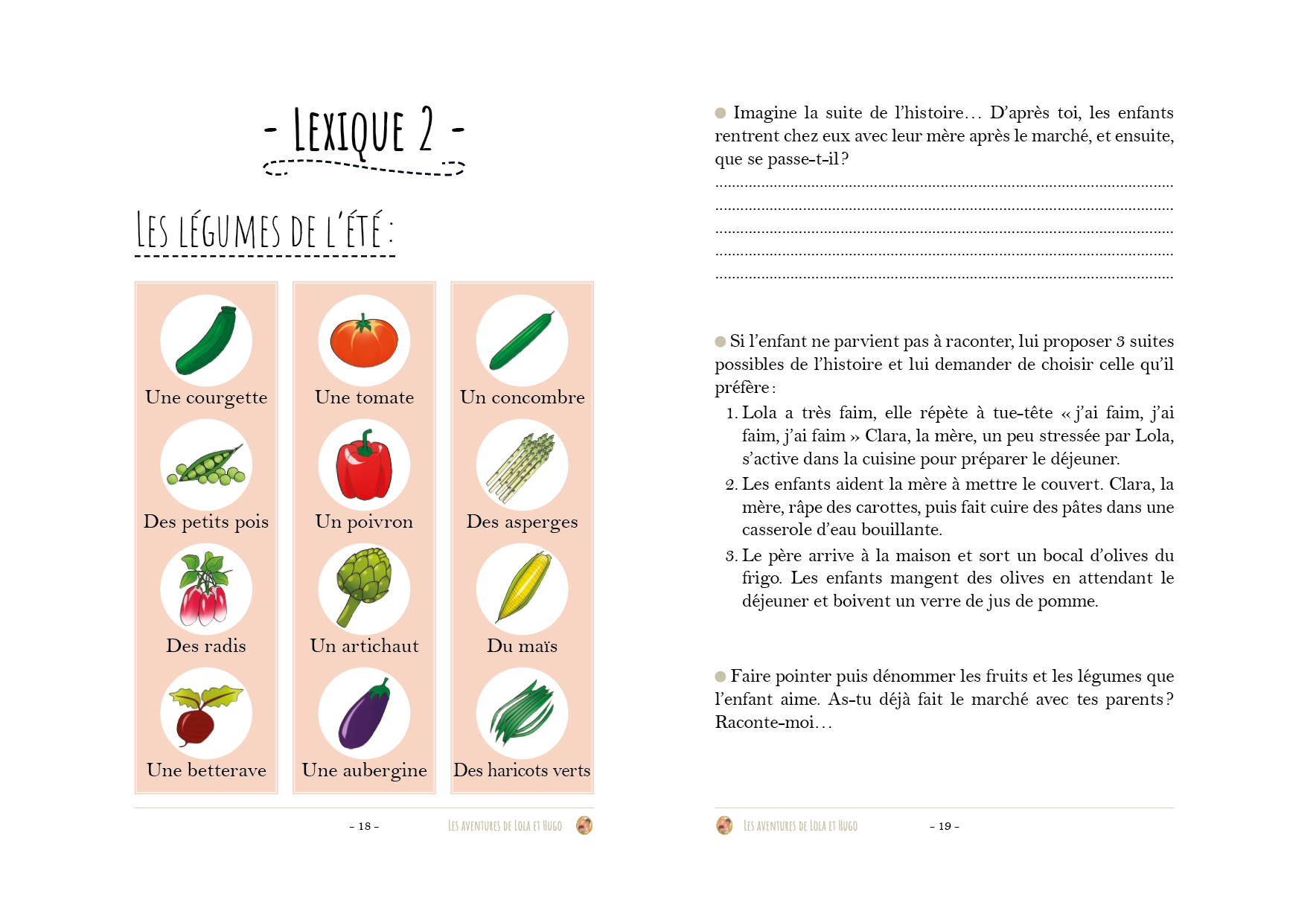 Image sur le produit Langage oral - Les aventures de Lola et Hugo 