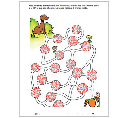 Image sur le produit Lulu et Noisette au pays des mots