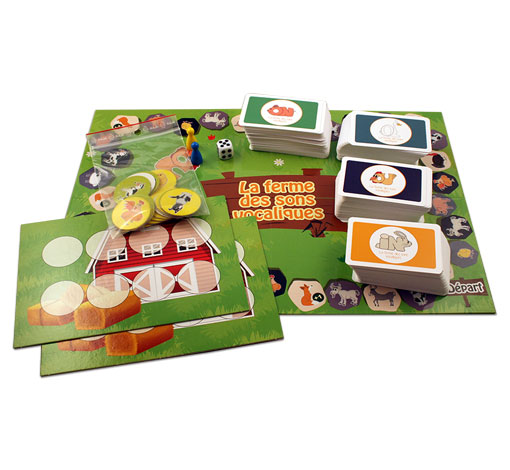 Image sur le produit La ferme des sons vocaliques