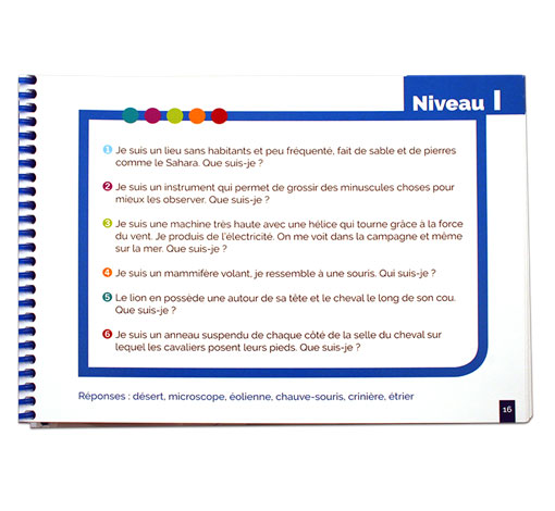 Image sur le produit Le lexique en devinettes