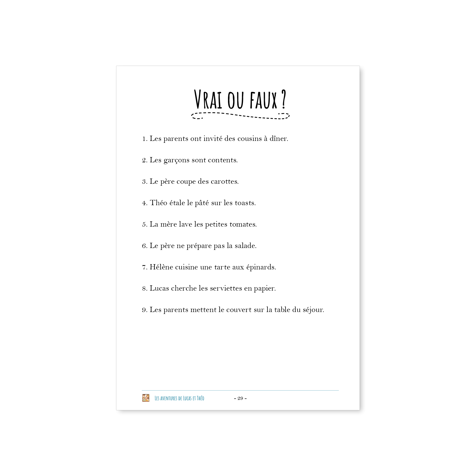 Image sur le produit Langage oral - Les aventures de Lucas et Th&eacute;o