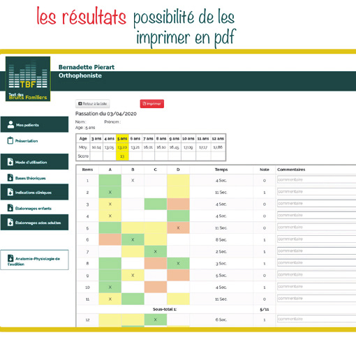 Image sur le produit Test des Bruits Familiers
