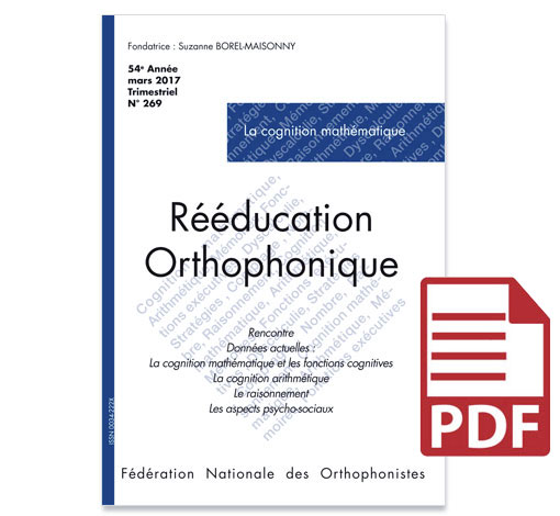 Image du produit N° 269 - La cognition mathématique (pdf)