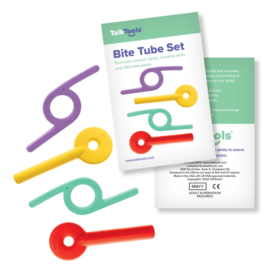 Image de TalkTools Bite Tube Set - Tubes de mastication, produit d'Ortho Édition