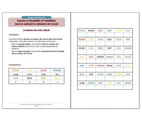 Image de Entraînement des stratégies de mémorisation et d'inhibition, produit d'Ortho Édition