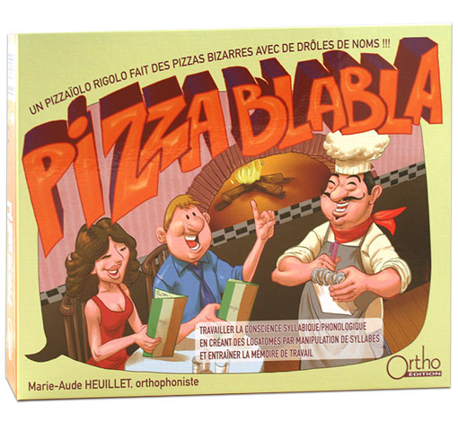 Image de Pizza Blabla, produit d'Ortho Édition