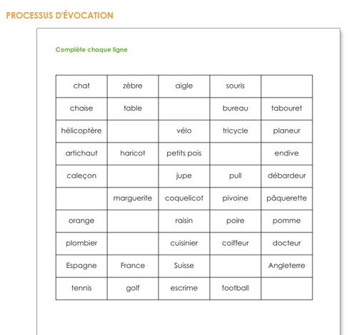 Image de Mission Vocabulaire (pdf), produit d'Ortho Édition